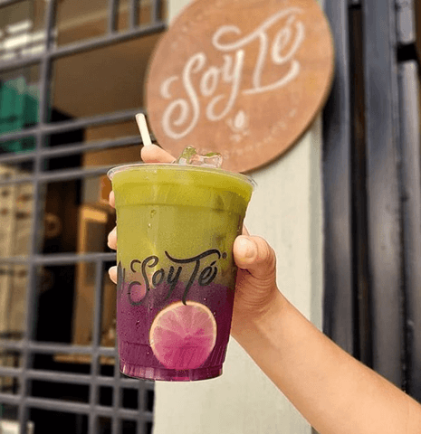 Matcha limonada morada - Soy Té