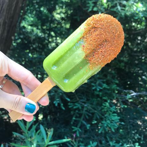 Paletas de Hielo con Matcha y Chilito - Soy Té