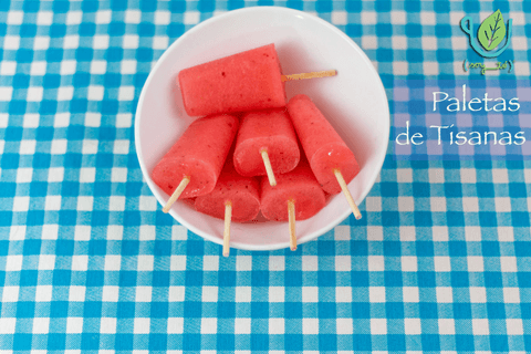 Paletas de Tisanas frutales - Soy Té