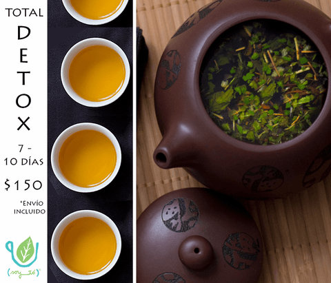 Tisana Total detox, ¿Qué es y para qué sirve? - Soy Té