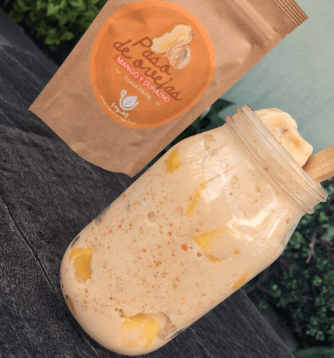 Smoothie de tisana mango durazno - Soy Té