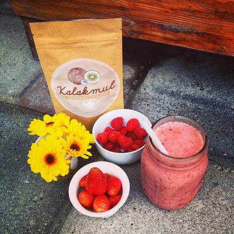 Smoothie Frutos rojos y tisana - Soy Té
