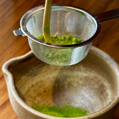 Chakoshi cernidor para matcha